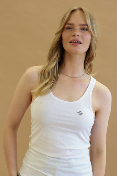 "Signature Lotus" Racerback Front