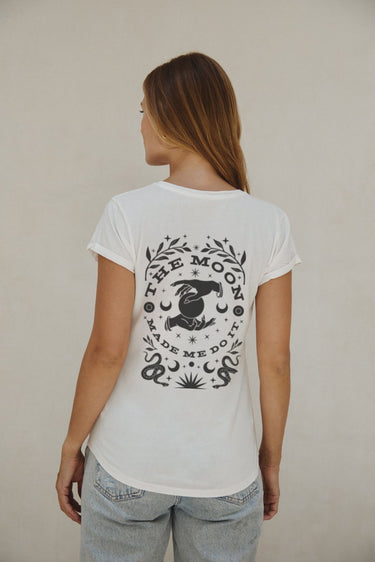 "Moon Made Me" Roll With It Tee