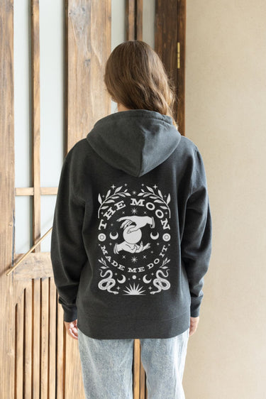 "Moon Made Me" Everyday Zip Hoodie