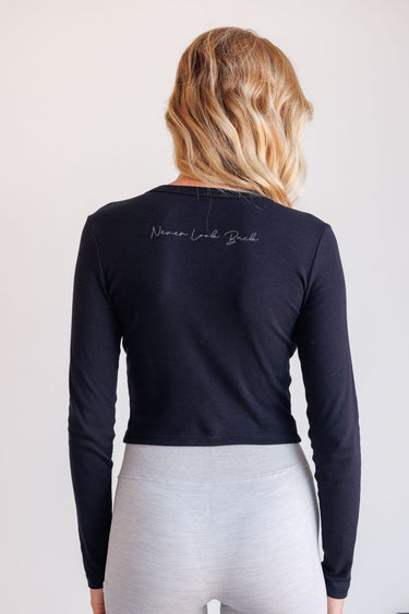 "Never Look Back" Baby Tee