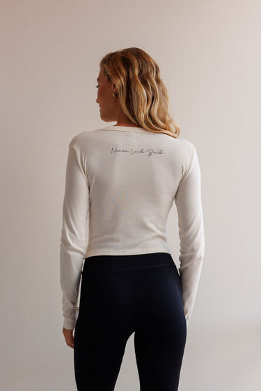 "Never Look Back" Baby Tee