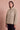 Signature Sherpa in Desert with the Om & Ah London logo, front view