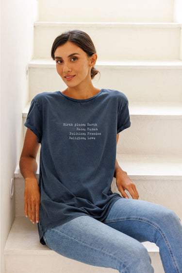 "Human" Roll With It Tee