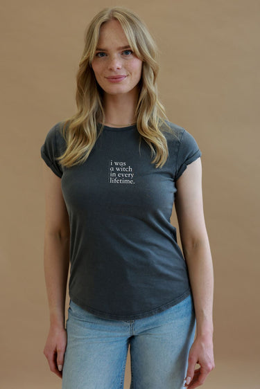 "Witch In Every Lifetime" Roll With It Tee