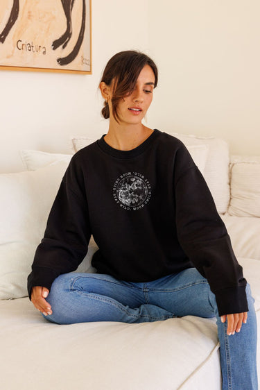 "Stay Wild" Slumber Sweater (Front)