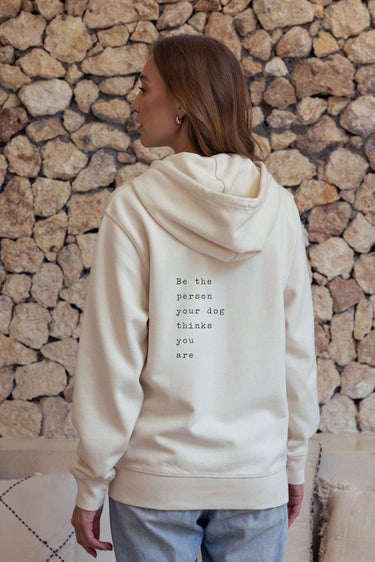 "Dog Thinks You Are" Everyday Zip Hoodie