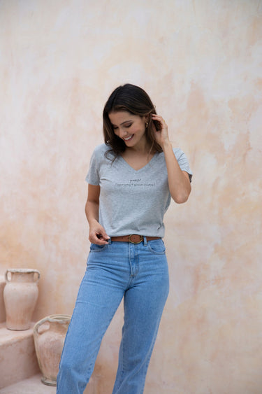 "Grateful" V Tee