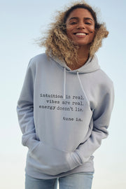 "Intuition Is Real" Luxury Hoodie