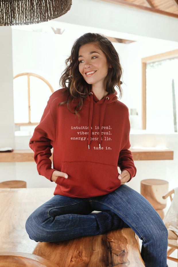 "Intuition Is Real" Luxury Hoodie
