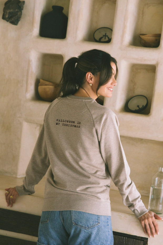 "Halloween Christmas" Relaxed Sweater