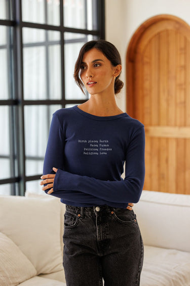 "Human" Baby Tee