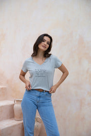 "Full Moon" V Tee