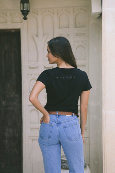 "Never Look Back" V Tee