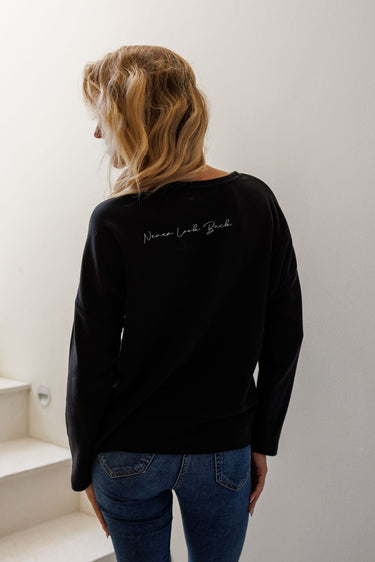 "Never Look Back" Perfect Pullover