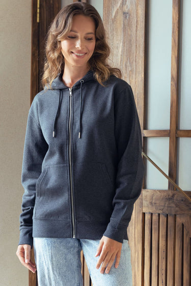 "Never Look Back" Everyday Zip Hoodie