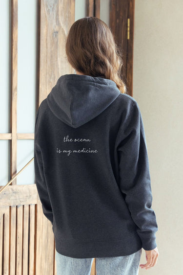 "Ocean" Everyday Zip Hoodie