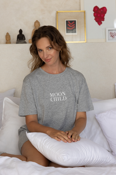 "Moon Child" Bed Tee