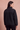 "Perfectly Imperfect" Signature Sherpa in Noir, back view