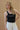 "Peace" Racerback Cursive Front