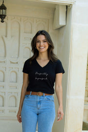 "Perfectly Imperfect" V Tee