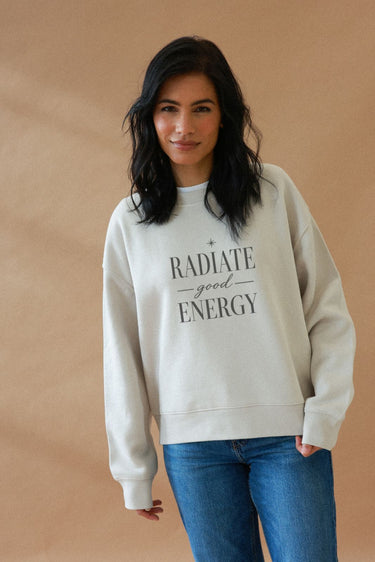"Radiate" Slumber Sweater Front