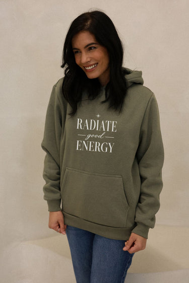 "Radiate" Cloud Hoodie Front