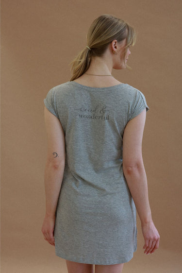 "Wonderful" Bed Tee Back Cursive