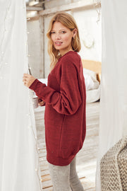 "Morning Mantra" Relaxed Sweater
