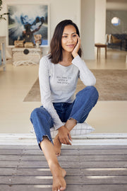 "New Story" Long Sleeve Tee