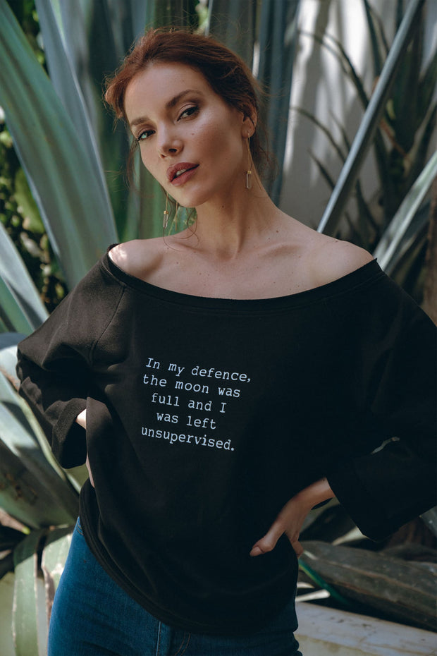 "Full Moon" At Home Sweater