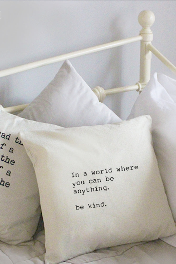 "Be Kind" Cushion Cover