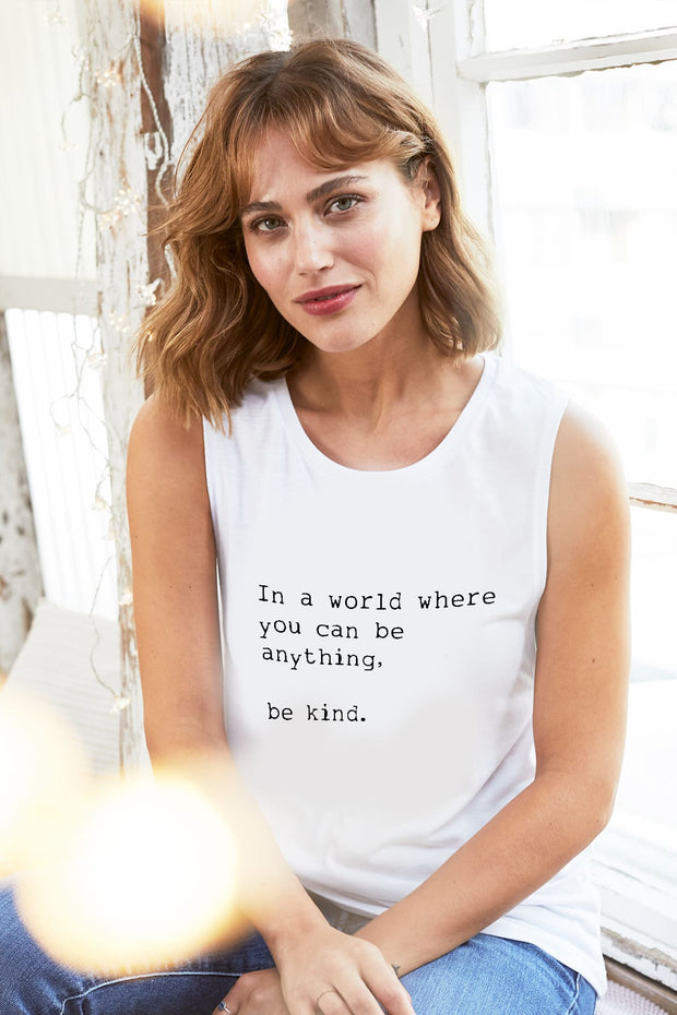 "Be Kind" Lounge Tank
