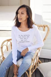 "Full Moon" Long Sleeve Tee