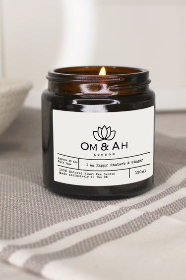 "I Am Happy" Candle