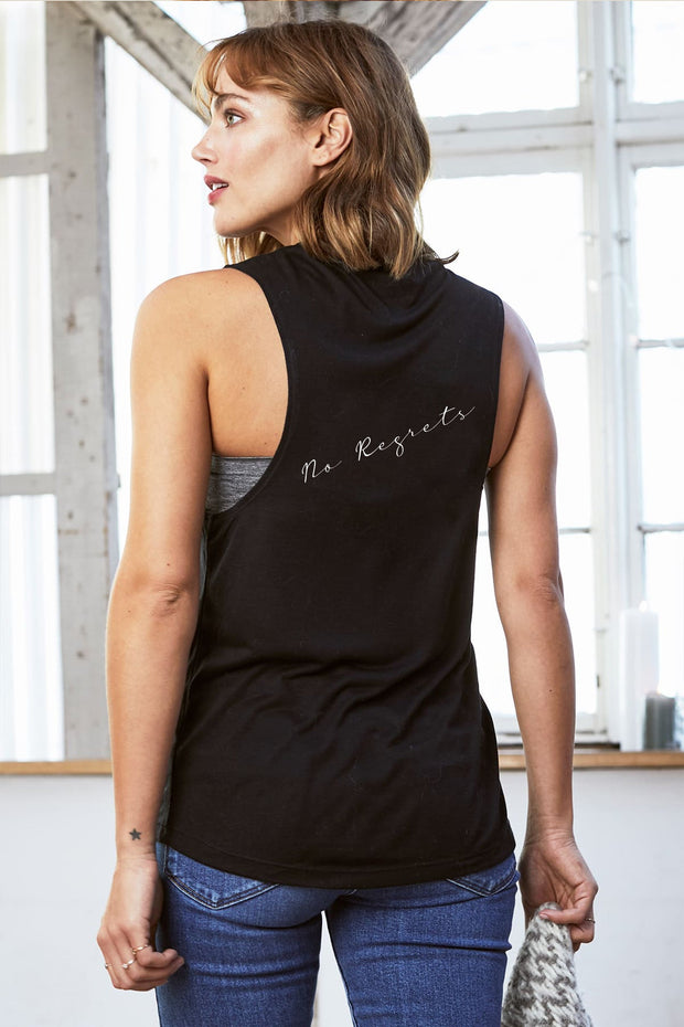 "No Regrets" Lounge Tank
