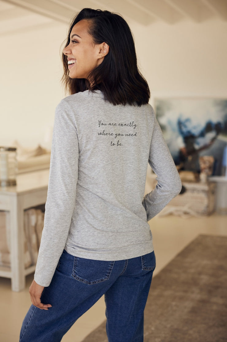 "Need To Be" Long Sleeve Tee