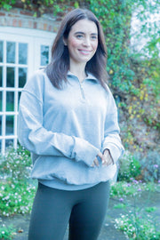 Embroidered Signature Lotus Sunday Sweatshirt