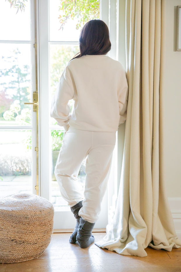 "Perfectly Imperfect" Cozy Crewneck Heavy Sweater