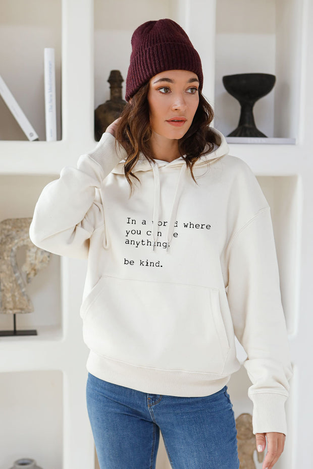 "Be Kind" Luxury Hoodie
