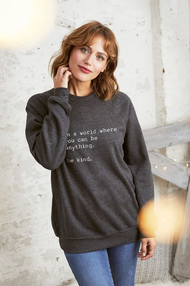 "Be Kind" Relaxed Sweater