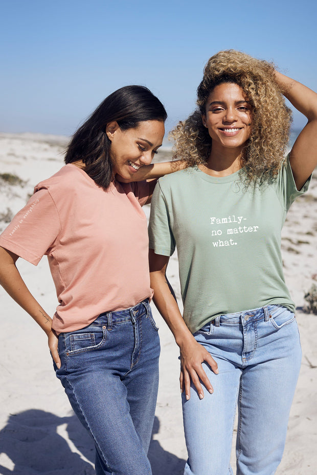 "Family No Matter What" Short Sleeve Tee