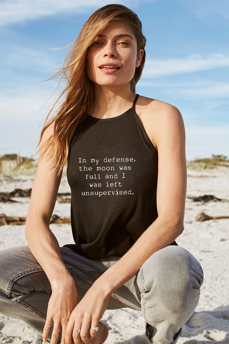 "Full Moon " High Neck Tank