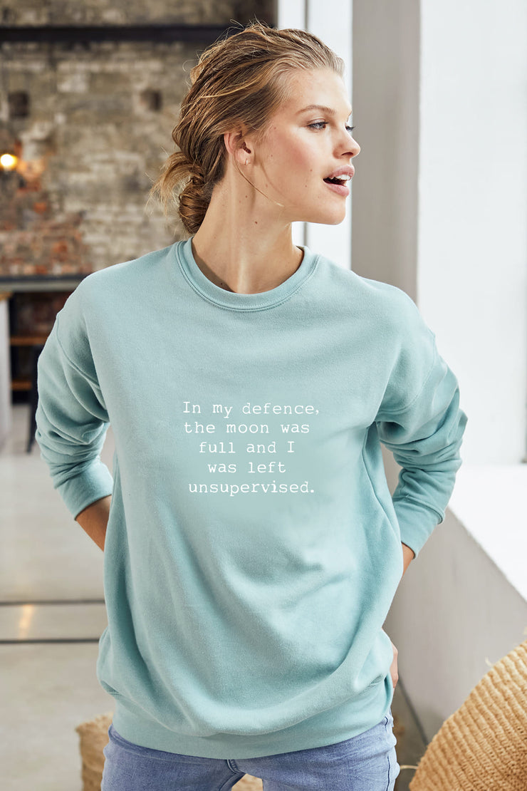 "Full Moon" Comforter Sweater