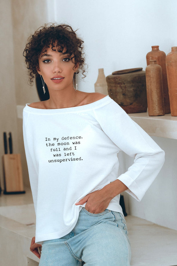 "Full Moon" At Home Sweater