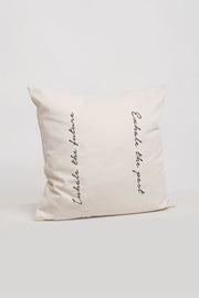 "Inhale Exhale" Cushion Cover