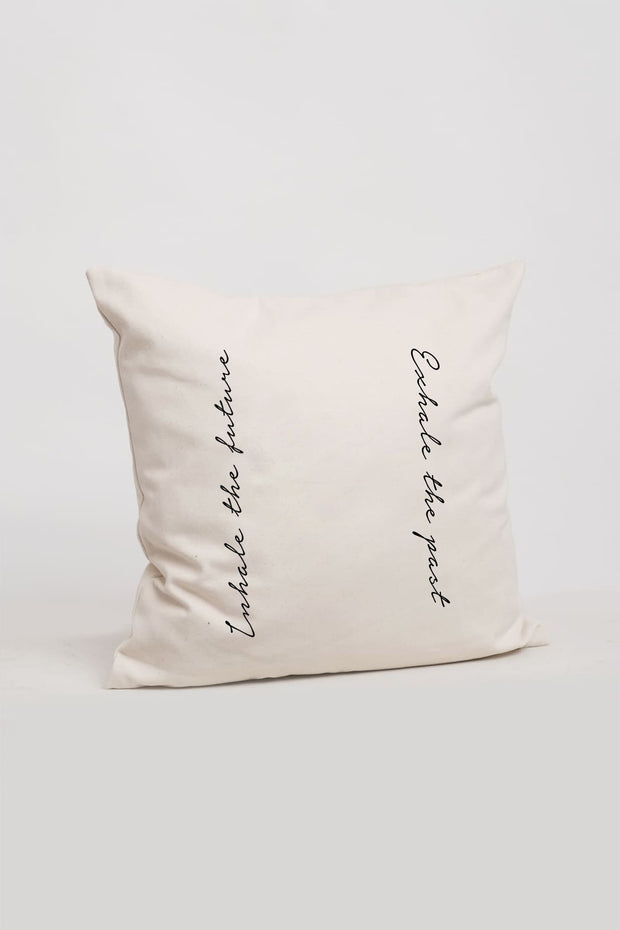 "Inhale Exhale" Cushion Cover
