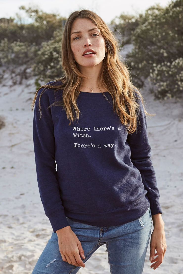 "Witch Way" Cozy Pullover