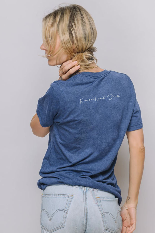 "Never Look Back" Short Sleeve Tee