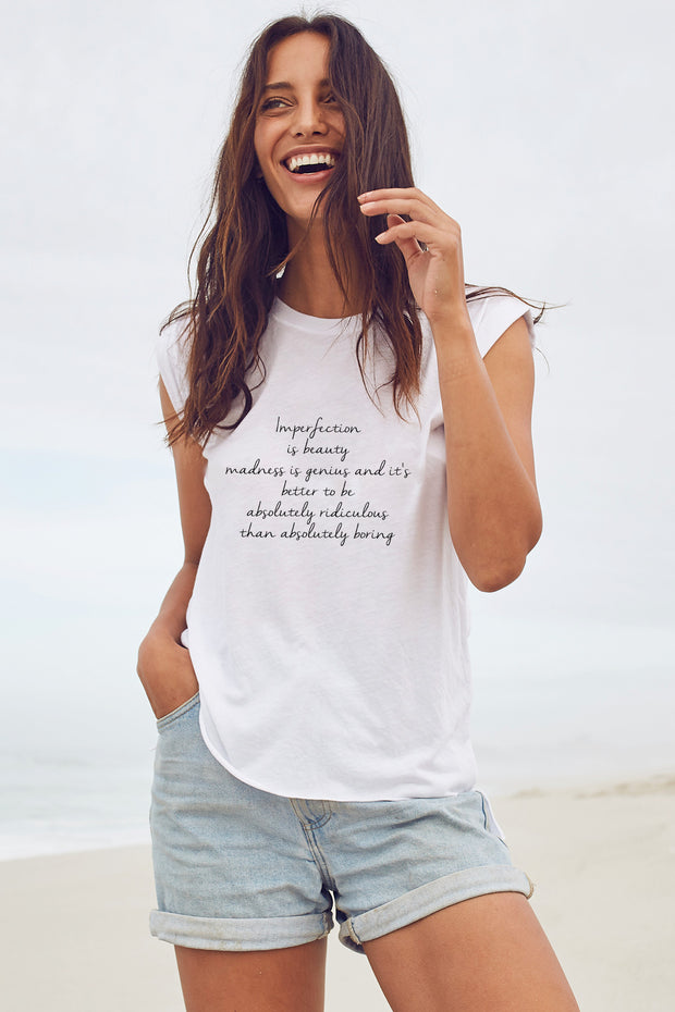 "Marilyn" Roll Tee