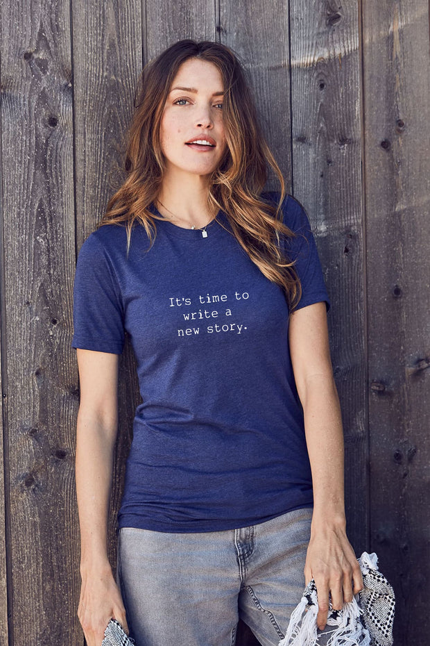 "New Story" Short Sleeve Tee